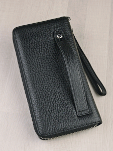 YK Клатч мужской "091" б/н (жел./нат. кожа) 