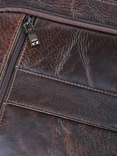 YO Сумка мужская "5805" б/н (нат.кожа)