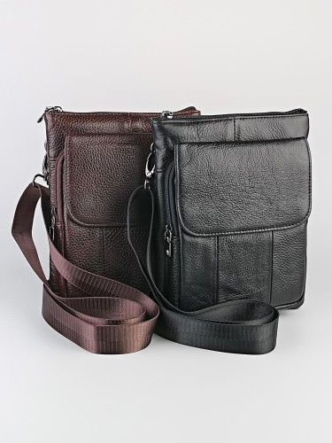 YO Сумка мужская "5906" б/н (нат.кожа)