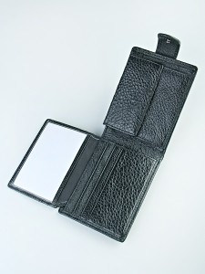 Портмоне мужское "Barez-001-168-ND42" б/н (нат. кожа)