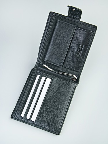 YK  Портмоне мужское "127" б/н (жел./нат. кожа) 