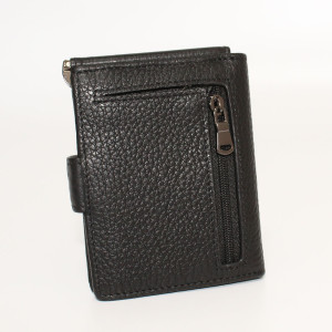 YD Зажим для купюр с визитками HT 1-168-27A (нат.кожа) 