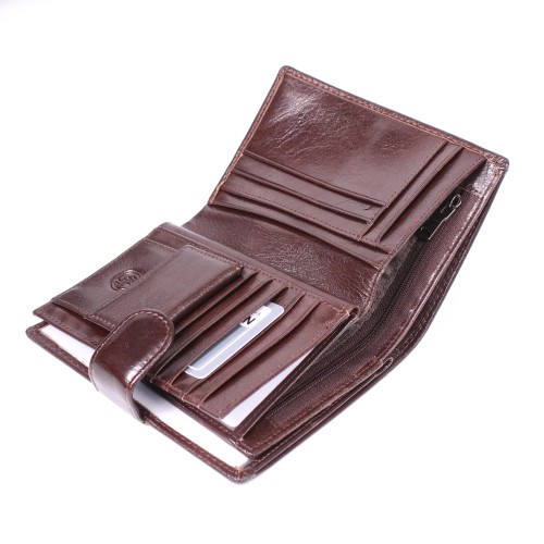 YK  Портмоне мужское 3В1 HT 93-208-3104-5  (нат. кожа) 