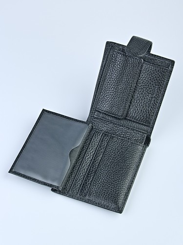 YK Портмоне мужское "Y-2012-DA-S020-01" (нат.кожа)