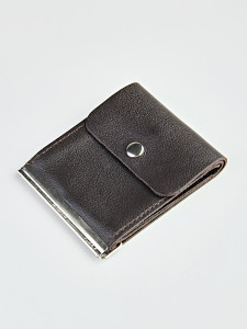 YK Зажим для денег с 2 кнопками L-625 